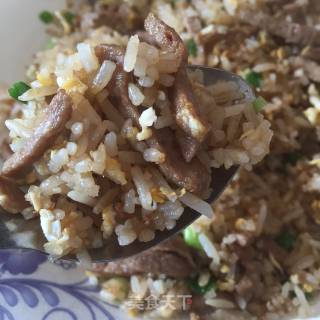牛肉丸蛋炒饭