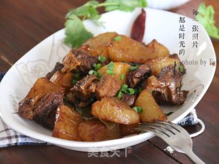 无肉不欢-白萝卜炖牛腩的做法