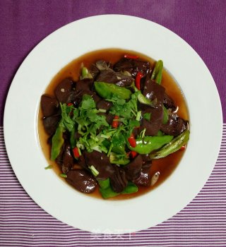 辣炒血豆腐的做法