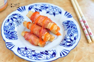 杏鲍菇培根卷的做法