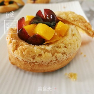 酥皮水果泡芙的做法