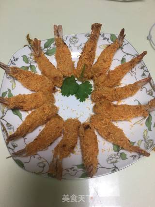 爆浆黄金虾的做法