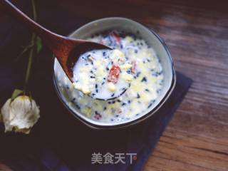 牛奶鸡蛋醪糟的做法