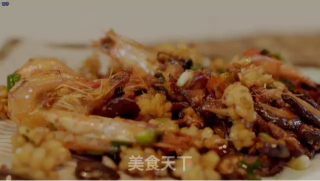 鲜虾鱿鱼菇的做法