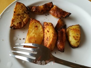 自制小零食——椒盐烤土豆