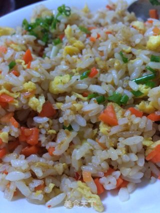 冬日暖心蛋炒饭的做法