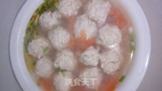 番茄肉圆的做法