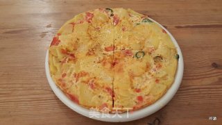西班牙味道之土豆蛋饼的做法