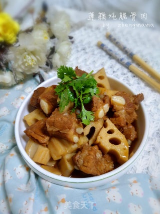 莲藕炖脆骨肉的做法
