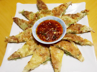 红薯茎蛋饼的做法