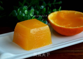 纯橙汁果冻的做法