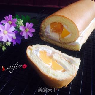 快手蛋糕卷的做法