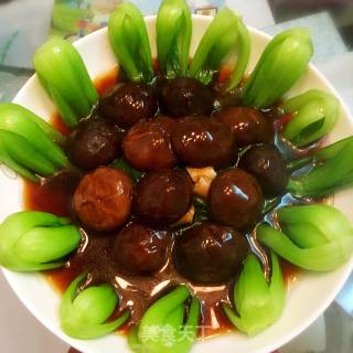 香菇上海青的做法