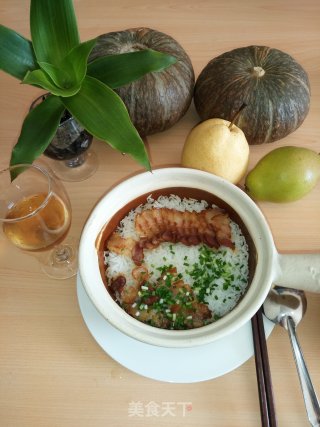 腊味煲仔饭的做法