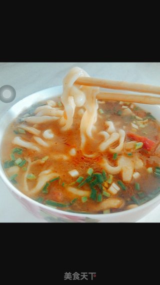 自制面条汤