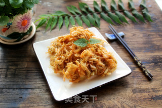 炸河虾段的做法