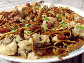 虫草花蒸鸡#肉肉厨的做法