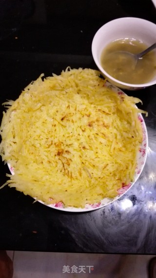 土豆丝饼的做法