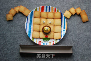 炼乳脆饼，超级简单的硬脆饼干的做法