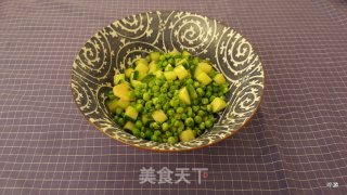 豌豆炒黄瓜丁的做法
