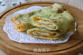 黄瓜鸡蛋早餐饼的做法