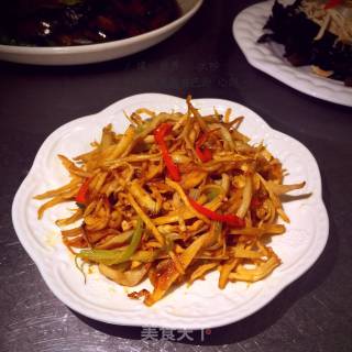 鸡丝杏鲍菇的做法