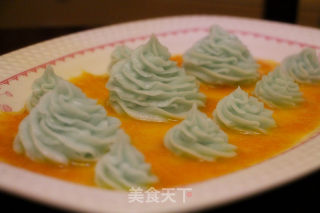 桔子酱蓝莓口味山药泥的做法