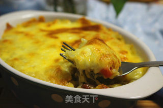 咖喱鸡肉焗饭的做法