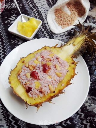红米菠萝饭的做法