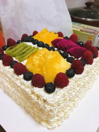 水果生日蛋糕10寸
