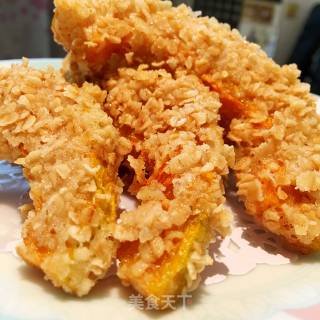 燕麦炸南瓜的做法
