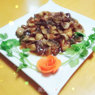 蚝油双菇的做法