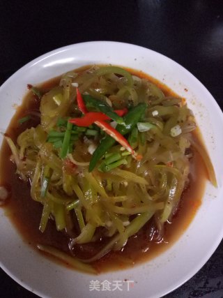 麻辣莴笋的做法