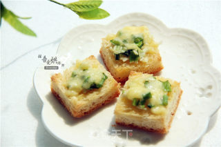 蒜蓉芝士烤吐司的做法