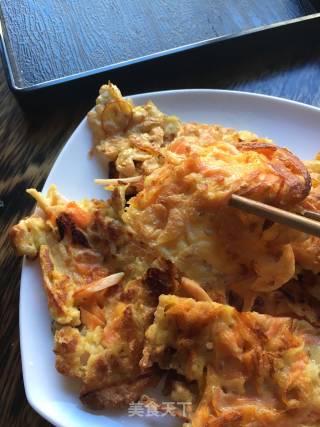 鸡蛋蔬菜饼的做法