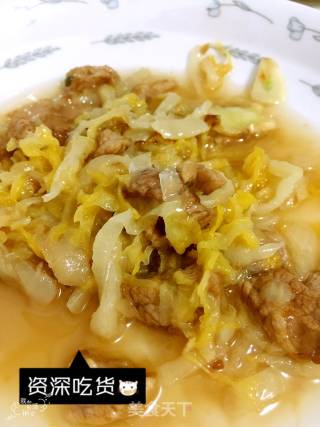 酸菜肉丝的做法