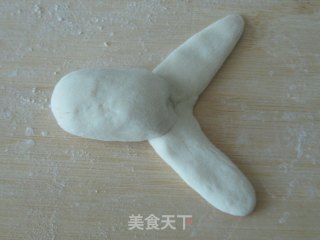 小金鱼馒头的做法步骤：2