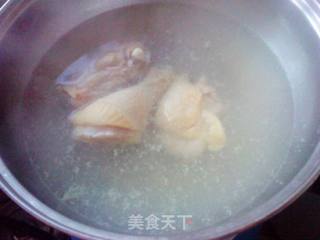 白菜粉皮炖鸡的做法步骤：2