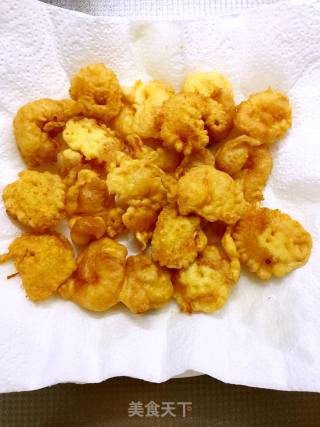 软炸虾仁的做法