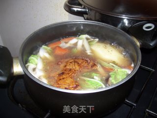 大白菜炖香干豆腐的做法步骤：2