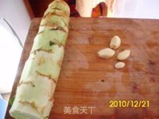 老杨版的-蒜香莴笋的做法步骤：2