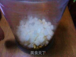 营养早餐——雪梨豆浆的做法步骤：4