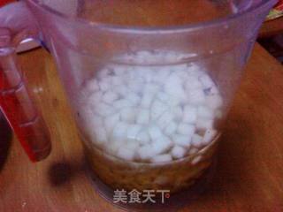 营养早餐——雪梨豆浆的做法步骤：4