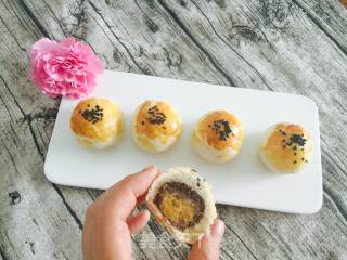 蛋黄酥的做法