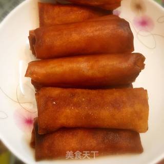 三鲜春卷