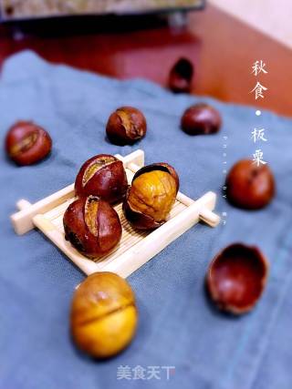 糖炒板栗（烤箱版）的做法