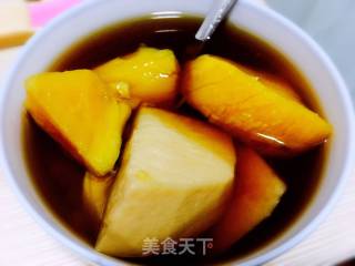 红薯芋头糖水的做法