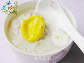 瘦肉鸡蛋线面的做法步骤：4