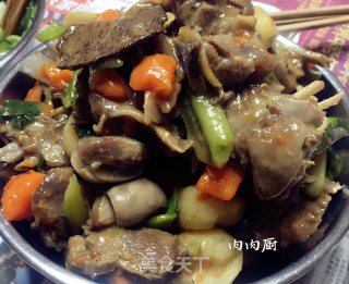 马蹄胡萝卜炖羊排#肉肉厨的做法