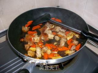 萝卜炒烧肉的做法步骤：5